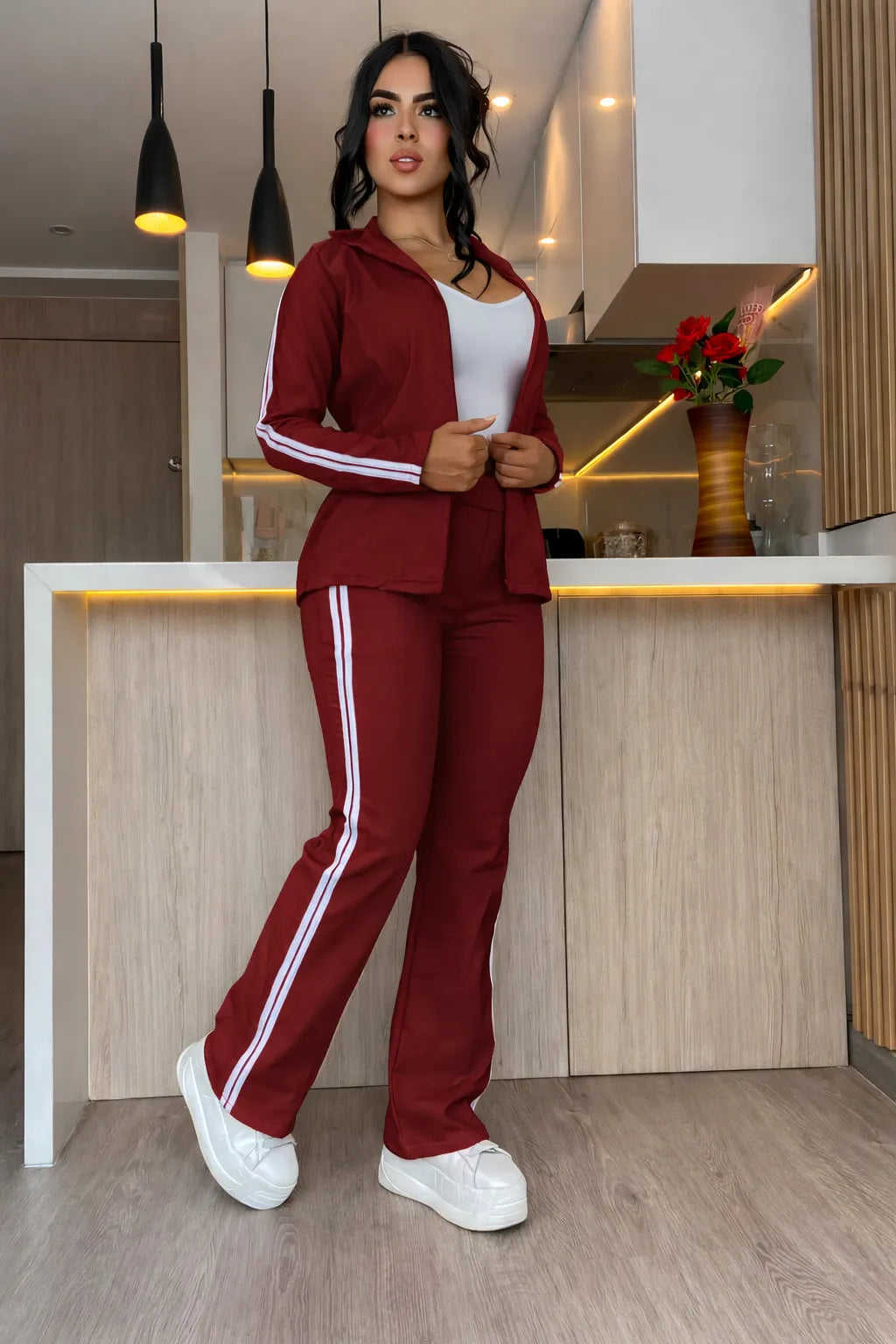 Conjunto formal 3 prendas M059